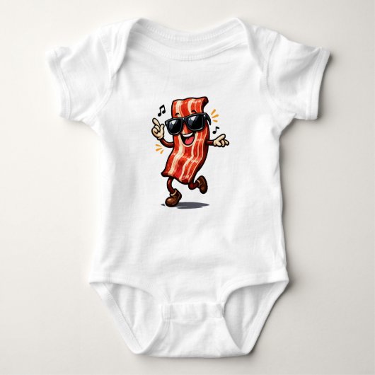 Dansende Bacon Romper (Voorkant)