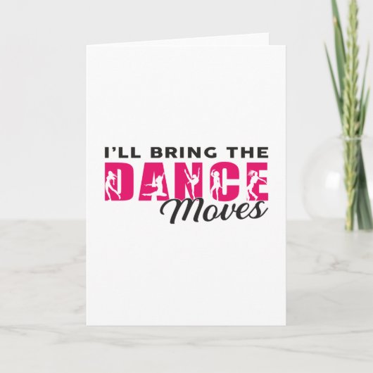 Dansende Ballerina Dance Queen Dancer Gift Idee Kaart (Voorkant)