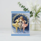 Dansende Ballerinas Briefkaart (Staand voorkant)