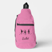 Dansende Ballet Design Sling Bag (Voorkant)