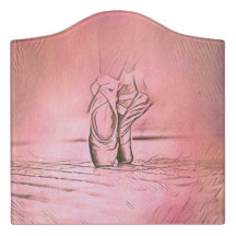 Dansende balletschoenen Roze Ballerina