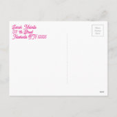 Dansende balletskeletten in Tutus Feestdagenkaart (Achterkant)