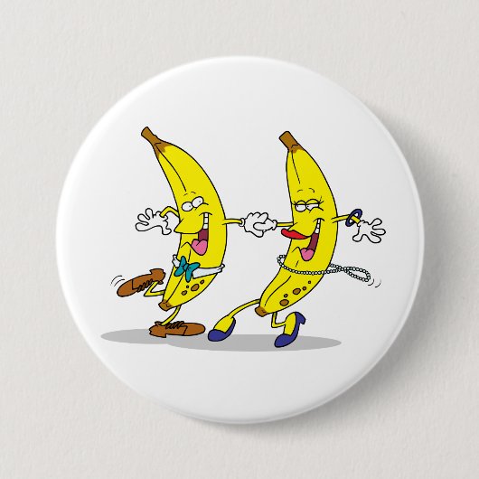 Dansende bananen Button (Voorkant)