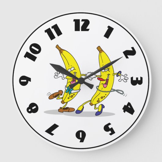 Dansende bananen klok (Voorkant)