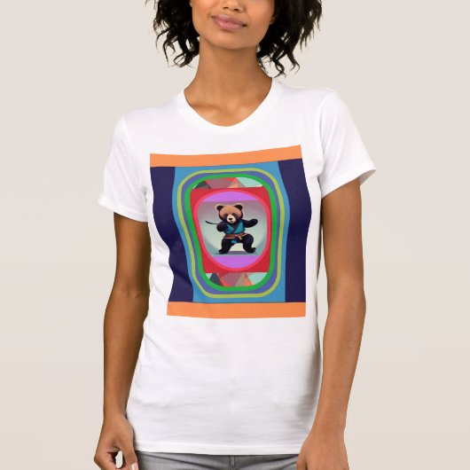 Dansende Beer 2 T-shirt (Voorkant)