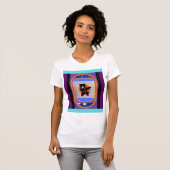 Dansende Beer 4 T-shirt (Voorkant volledig)
