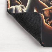 Dansende Beer Art Mousepad Wildlife Art Mousepad Muismat (Hoek)