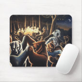 Dansende Beer Art Mousepad Wildlife Art Mousepad Muismat (Met muis)