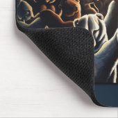 Dansende Beer Art Mousepad Wildlife Art Mousepad Muismat (Hoek)