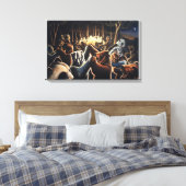 Dansende Beren Art Prints Beer Art Posters (Insitu (Slaapkamer))