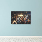 Dansende Beren Art Prints Beer Art Posters (Insitu (Houten vloer))