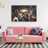Dansende Beren Art Prints Beer Art Posters (Insitu (Woonkamer))