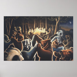 Dansende Beren Art Prints Beer Art Posters