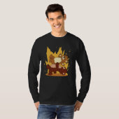 Dansende beren feestbeer t-shirt (Voorkant volledig)