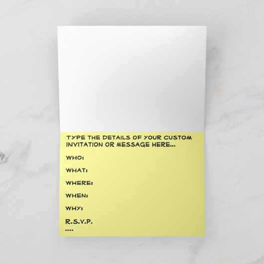 Dansende Beren Kaart Beer Art Print Uitnodiging Ka (Binnen)