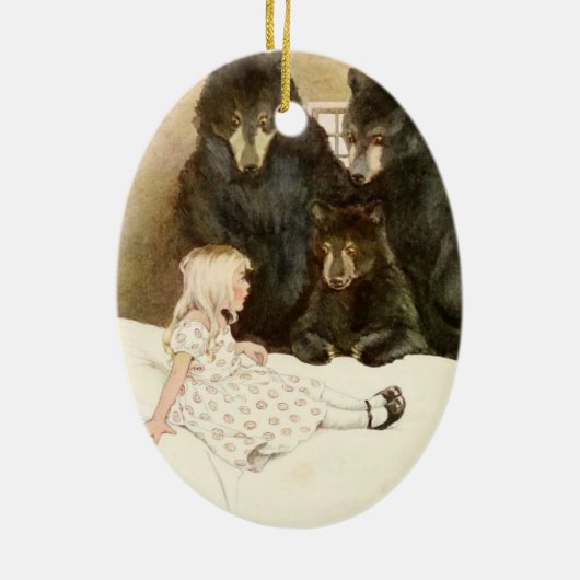 "Dansende Beren" Keramisch Ornament (Achterkant)