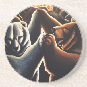 Dansende Beren Onderzetters Dieren Onderzetters Gi