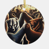 Dansende Beren Ornament Multicultural Love Gifts (Voorkant)