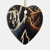 Dansende Beren Ornament Multicultural Love Gifts (Rechts)