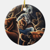 Dansende Beren Ornament Multicultural Love Gifts (Achterkant)