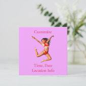 Dansende Bikini Model Thunder_Cove Kaart (Staand voorkant)