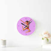 Dansende Bikini Model Thunder_Cove Ronde Klok (Huis)