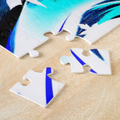 Dansende bladeren legpuzzel (Zijkant)