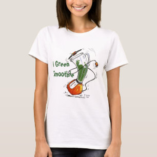Dansende blender -I Green Smoothie T-shirt