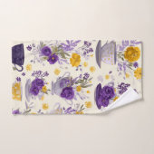 Dansende bloem  handdoek (Handdoek)