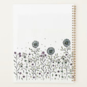 Dansende Bloemen in een Weiland 2023 Planner (Achterkant)