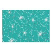 Dansende bloemen inpakpapier