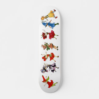 Dansende Bloemkinderen Skateboard