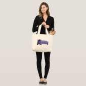 Dansende Boots Grote Tote Bag (Voorkant (model))