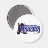 Dansende Boots Magneet (Voorkant / Achterkant)