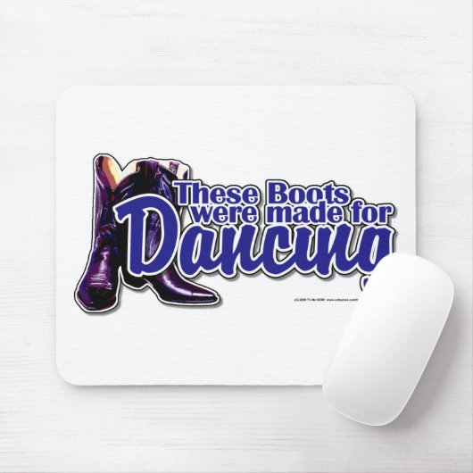 Dansende Boots Muismat (Met muis)