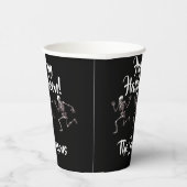 Dansende Botten Papieren Bekers (Rechts)