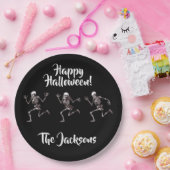 Dansende Botten Papieren Bordje (Feest)