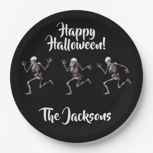 Dansende Botten Papieren Bordje