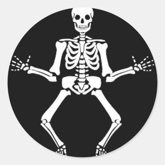 Dansende Botten Sticker (Voorkant)