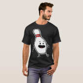 Dansende bowlingpin t-shirt (Voorkant volledig)
