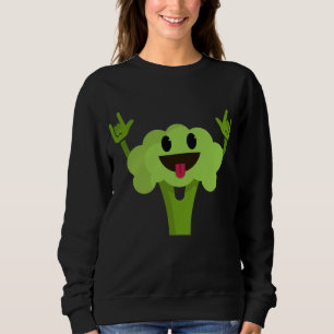 Dansende Broccoli Grappige Plantaardige Danser Veg Trui