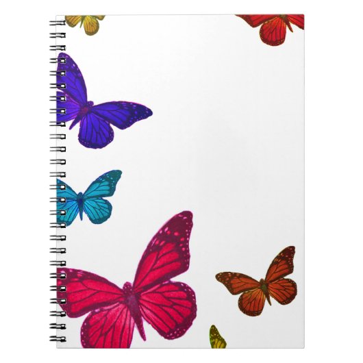 Dansende Butterflies Notitieboek (Voorkant)