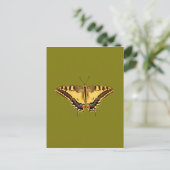 Dansende Butterfly Briefkaart (Staand voorkant)