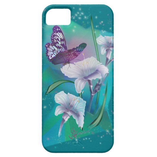 Dansende Butterfly-draagtas Case-Mate iPhone Case (Achterkant)