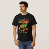 Dansende Cactus Cinco De Mayo T-shirt (Voorkant volledig)