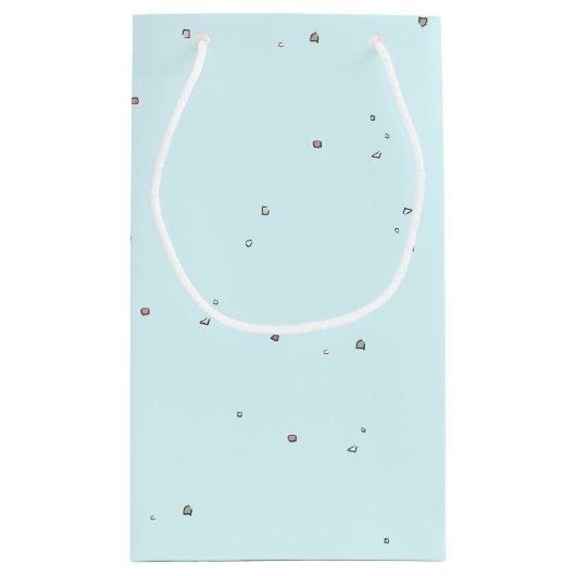 Dansende Cactus met Mustache in Sombrero Klein Cadeauzakje (Achterkant)