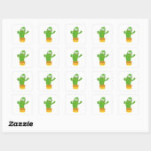 Dansende Cactus Sticker (Vel)
