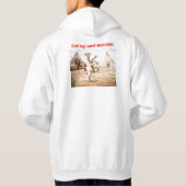 Dansende Camel HumpDay Hoodie (Achterkant)