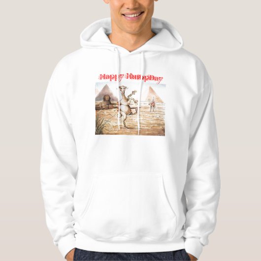 Dansende Camel HumpDay Hoodie (Voorkant)