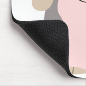 Dansende Cartoon Pig mousepad Muismat (Hoek)